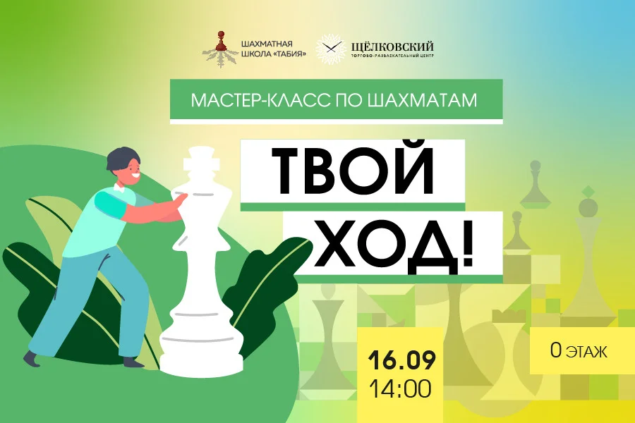 Мастер-класс по шахматам сентябрь 2023 года
